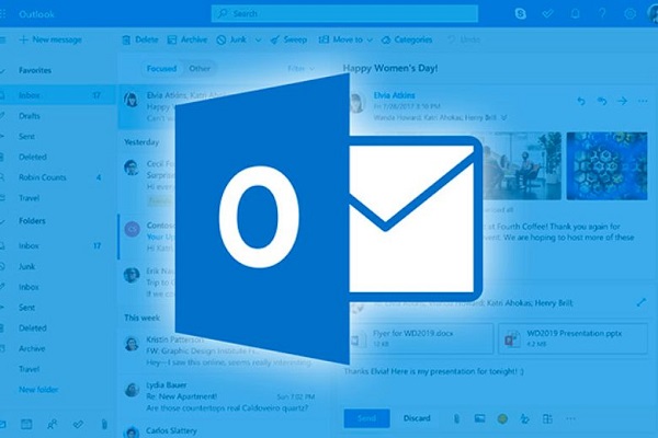 Outlook nổi tiếng với khả năng quản lý email hiệu quả