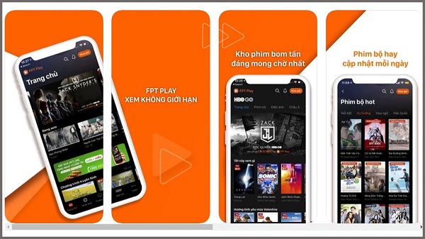 Các loại ứng dụng tải phim trên iphone hiện có